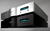 KRELL K-300i Integrated Stereo Amplifier in Silver adn in Black, stacked together