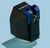 Sumiko RS-Wellfleet Stylus, mounted on Sumiko Wellfleet Cartridge, upright view