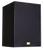 Wharfedale Super Denton Heritage Speakers in Black, individual speaker, angled with grille 
