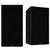 Mission 700 Speakers in Black Oak, pair shown with grilles
