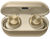 Technics EAH-AZ100 True Wireless Earbuds with Magnetic Fluid Driver in Champagne Gold, in their case