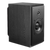 ATC SCM20ASL Active Speakers; individual speaker in Oak, angled