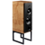 ATC SCM50PSL Passive Speakers in Burr Magnolia.  Individual speaker shown on an angle and without grille