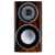 Monitor Audio Platinum 100 3G Bookshelf Speakers, front Individual speaker in Piano Ebony