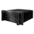 Bryston 28B Cubed Mono Amplifier with 19 in faceplate in Black, angled to the left