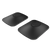 KEF LSX II LT Wireless Bookshelf Speakers + P1 Desk Pads EOFY Promotion. Image of Black Desk Pads