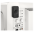 KEF KC62 Dual 6" Subwoofer in Mineral White, back of sub with 
