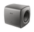 KEF KC62 Dual 6" Subwoofer in Titanium Grey, angled image