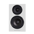 Wharfedale Diamond 12.0 Bookshelf Speakers in Light Oak, front without grille 
