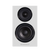 Wharfedale Diamond 12.0 Bookshelf Speakers in White, front without grille 