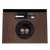 Wharfedale Diamond 12.D Surround Speakers in walnut, back of individual speaker