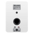 Wharfedale Denton S1 Heritage Loudspeakers in Matte White. Back of ndividual speaker shown.