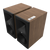 Klipsch The Nines II Powered Speakers in Walnut, angled without grilles