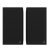 Klipsch The Sevens II Powered Speaker Pair in Ebony, front with grille