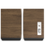 Klipsch The Fives II Powered Speaker pair in Walnut, top