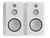 Monitor Audio Silver 100 8G Standmount Speakers  in Satin White without grilles