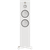 Monitor Audio Silver 500 8G Floorstanding Speakers in Satin White.  Individual Speaker shown, front on without grille