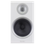Rotel Amora 5 Bookshelf Speakers.  Front of individual speaker in White shown, without grille
