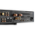 Hegel H200 Integrated Streaming Amplifier, back, angled closeup