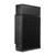 Klipsch Klipschorn AK7 Floorstanding Speakers. Angled image of individual speaker in Black Ash with grille