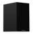 Wharfedale Diamond 12.1i Bookshelf Speakers. Angled view of individual speaker shown in Black with grille.