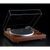 Dual CS-429 Automatic Turntable in Walnut with dustcover up