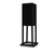 Mission 700 Speakers in Black Oak  individual shown with grille and on Mission 700 Speaker Stands