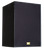 Wharfedale Super Denton Heritage Speakers in Black, individual speaker, angled with grille 