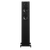 Wharfedale Diamond 12.4i Floorstanding indvidual speaker in Black, front shown without Grille.