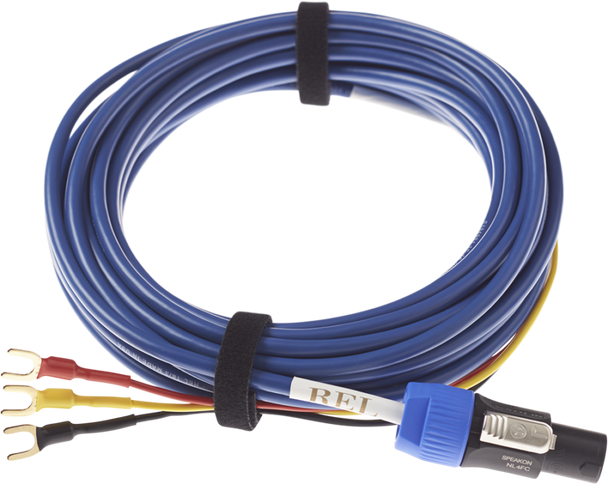REL BassLine Blue Cable