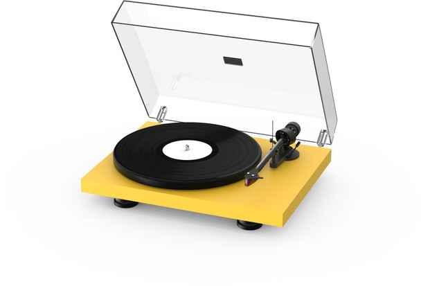 Project Debut Carbon Evo Turntable - Satin Gold Yellow