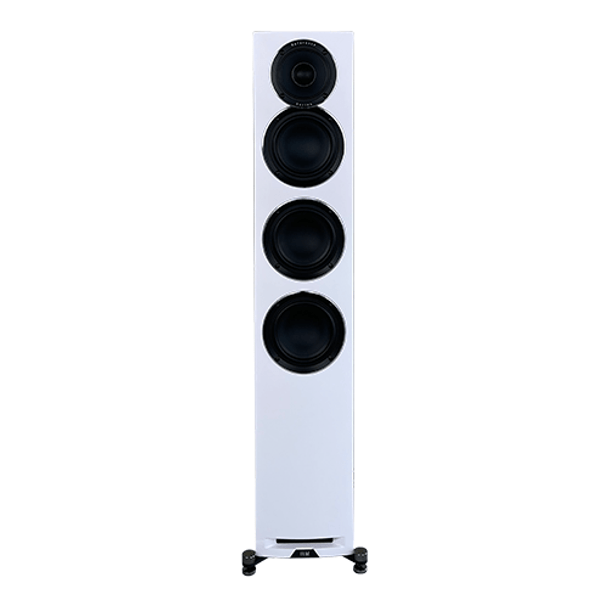 Elac Uni-Fi Reference UFR52 Floorstanding Speakers - White/Oak