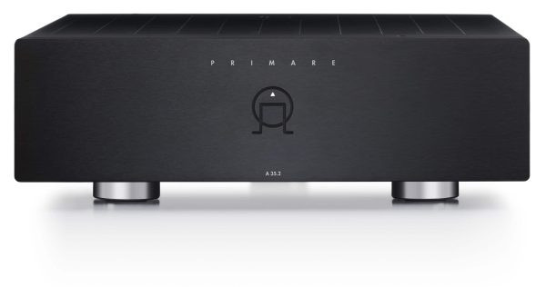 Primare - A35.2 Power Amplifier in Black, front