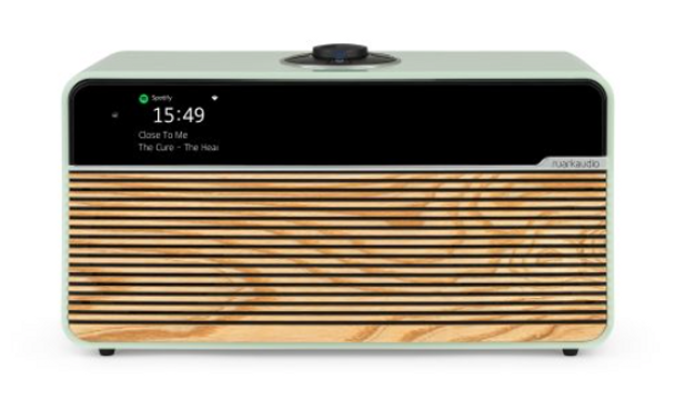 Ruark Audio R2 MK4 Smart Music System in Limited Edition Sea Mist, front on