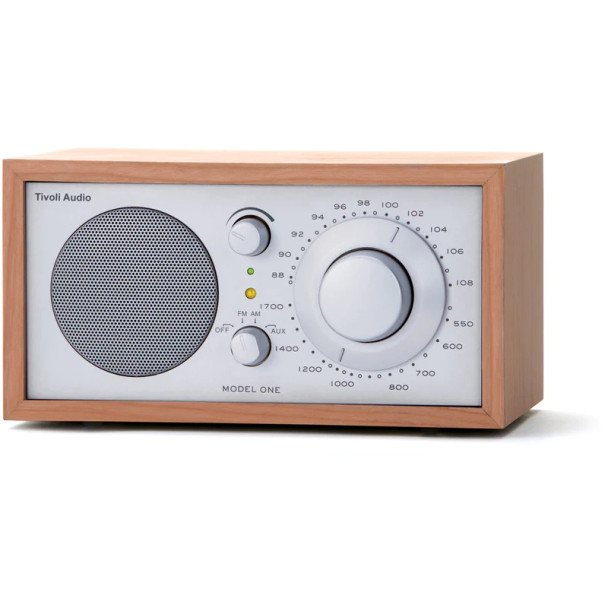 Tivoli Audio Model One in Cherry & Silver