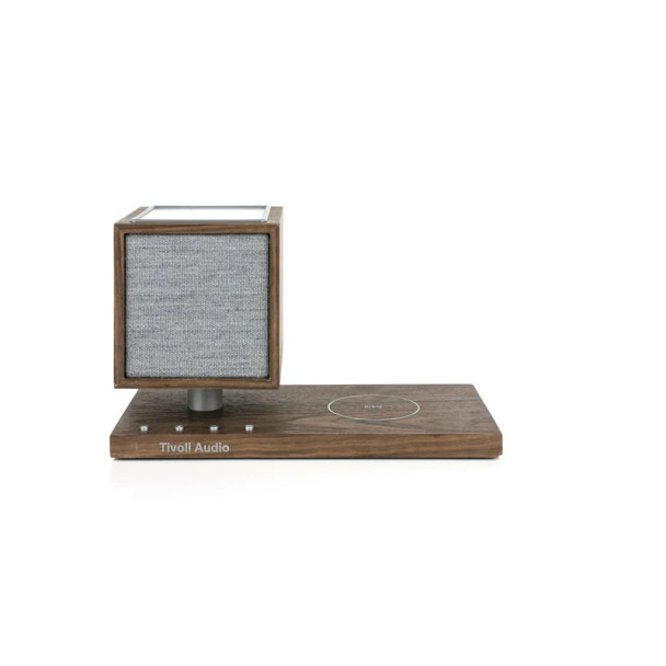 Tivoli Audio Revive in Walnut & Gray, front