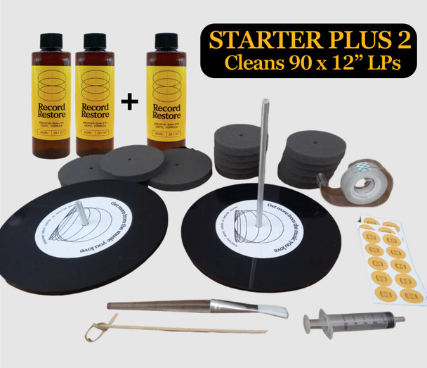 Record Restore Cleaning Box Set Plus 2