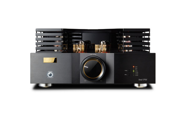Cayin Soul 170C Class A NFB Pre Amplifier, front with grille
