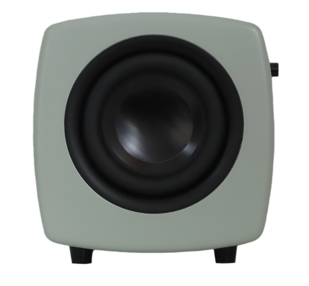 Jamo Cube Compact Powered Subwoofer, Green side