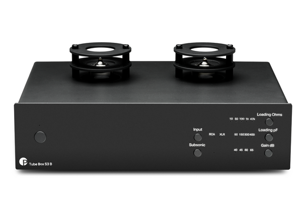 ProJect Tube Box S3 B Phono Pre-amplifier in Black ProJect Tube Box S3 B Phono Pre-amplifier in Black