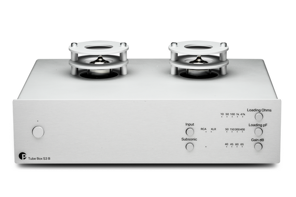 ProJect Tube Box S3 B Phono Pre-amplifier  in Silver ProJect Tube Box S3 B Phono Pre-amplifier  in Silver