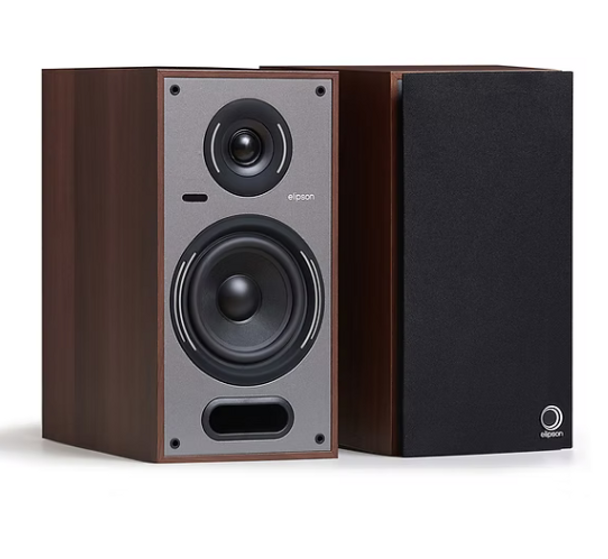 Elipson Horus 6B BT Active Speakers in Walnut