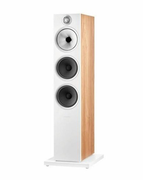B&W 603 S3 Floorstanding Speaker (Pair) in Oak - Black Friday Sale