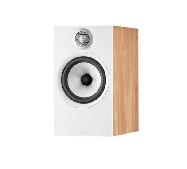B&W 606 S3 Bookshelf Speaker (Pair) in Oak - Black Friday Sale