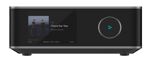 WiiM Amp Ultra Wireless Audio Streaming Amplifier in Space Grey