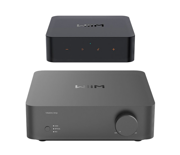 WiiM Vibelink Amp Power Amplifier with PRO Plus Audio Streamer, combo