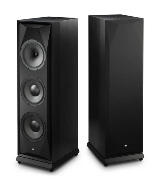 MoFi Electronics SourcePoint V10 Master Edition Floorstanding Speakers in Satin Black Ash, Pair