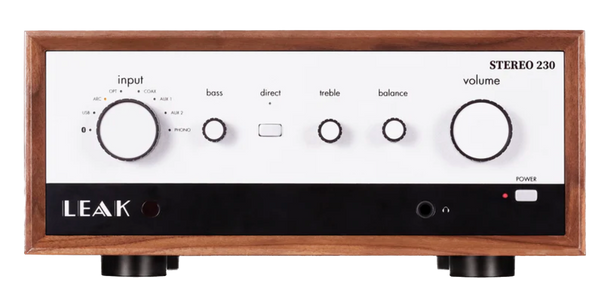 LEAK Audio Stereo 230 Integrated Amplifier, front