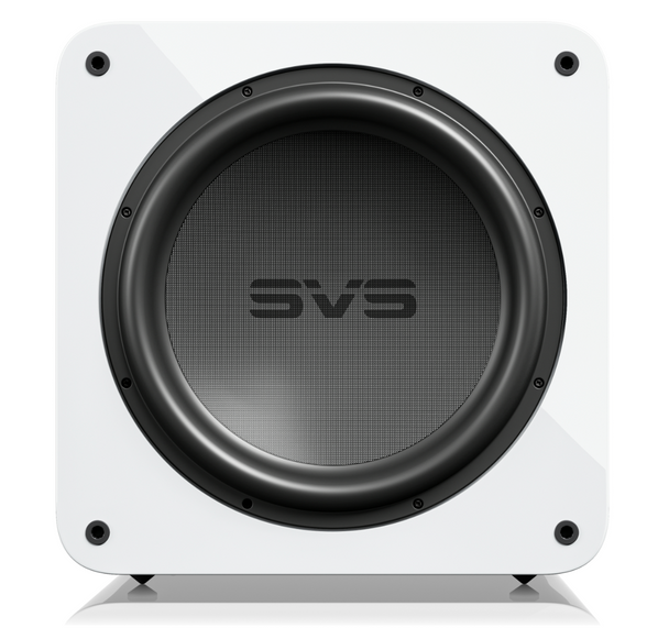 SVS SB-5000 R|Evolution Sealed Box Subwoofer in Gloss White, front