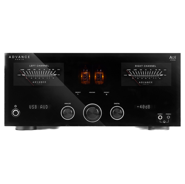 Advance Paris Apex A12 Integrated Amplifier, front